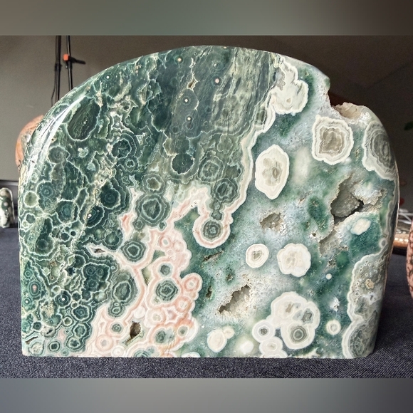 Other - Rare Ocean Jasper From Madagascar 1.765 Pound. Gorgeous Piece! Guarantee